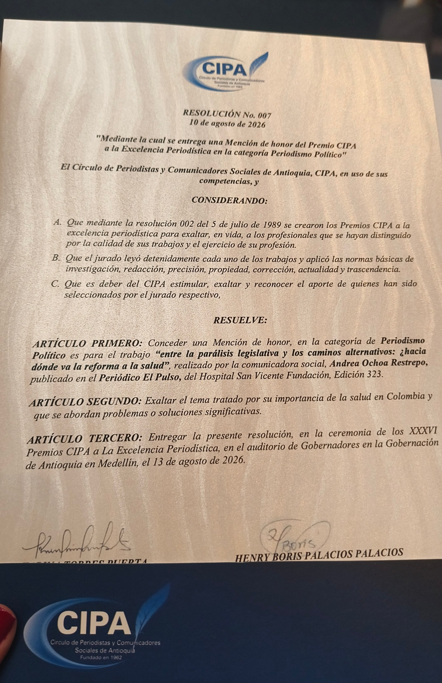 premio